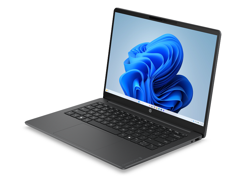 HP OmniBook 3 14 inch Laptop PC 14-hy000_Product_Mica silver_Product Only_Left facing