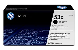 HP 53X High Yield Black Original LaserJet Toner Cartridge, Q7553X