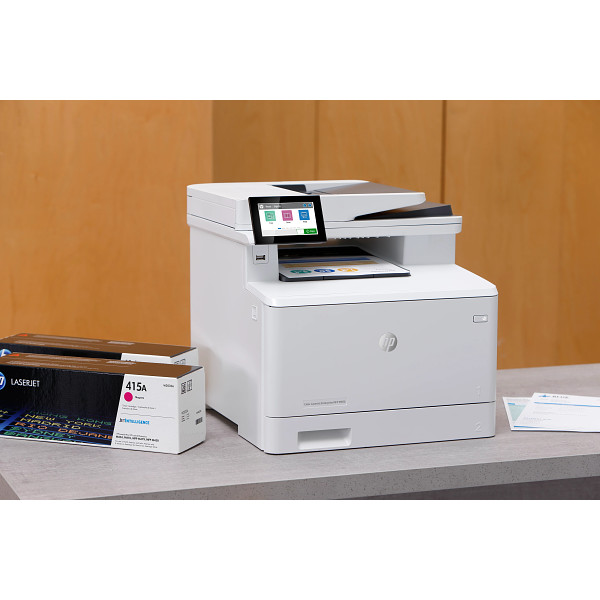 HP Color LaserJet Enterprise MFP M480f with HP 415A Toner