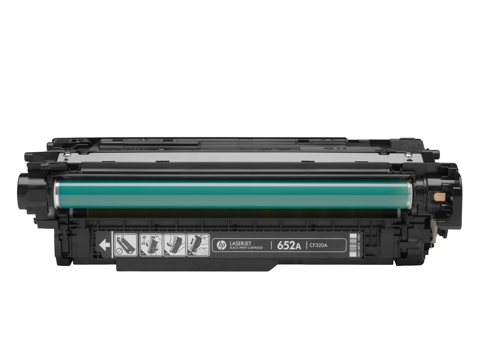 HP 652A Black Original LaserJet Toner Cartridge, ~11,500 pages, CF320A ...