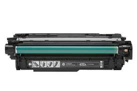 HP 652A Black Original LaserJet Toner Cartridge, CF320A