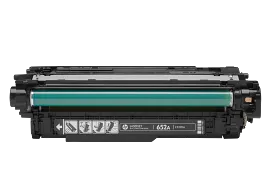 HP 652A Black Original LaserJet Toner Cartridge, CF320A