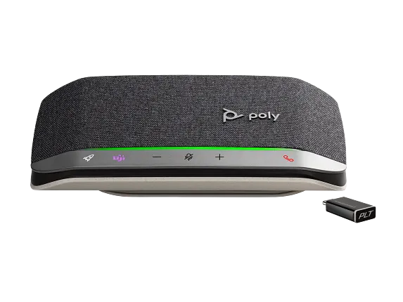 Poly Sync 20+M Speakerphone +USB-A to USB-C Cable +BT700 dongle +Pouch