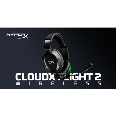 HyperX CloudX Flight 2 - Wireless Gaming Headset (Black) - Xbox