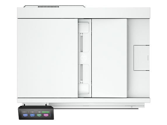 HP LaserJet Pro MFP 4112fdw Printer, AI-capable - Top view closed