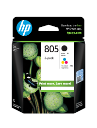 HP 805 Color/Black Ink Cartridge Combo 2-Pack