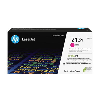 HP 213Y Extra High Yield Magenta Original LaserJet Toner Cartridge
