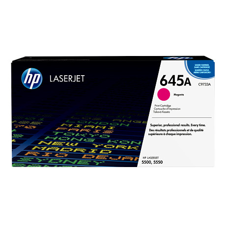 HP 645A C9733A bíbor toner / festékkazetta Color Laserjet 5500 / 5550 nyomtatókhoz ( 12.000 old)