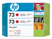 HP 73 2-pack 130-ml Chromatic Red DesigJet Ink Cartridges