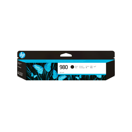 HP 980 fekete tintapatron eredeti D8J10A X555 X585 (10000 old.)