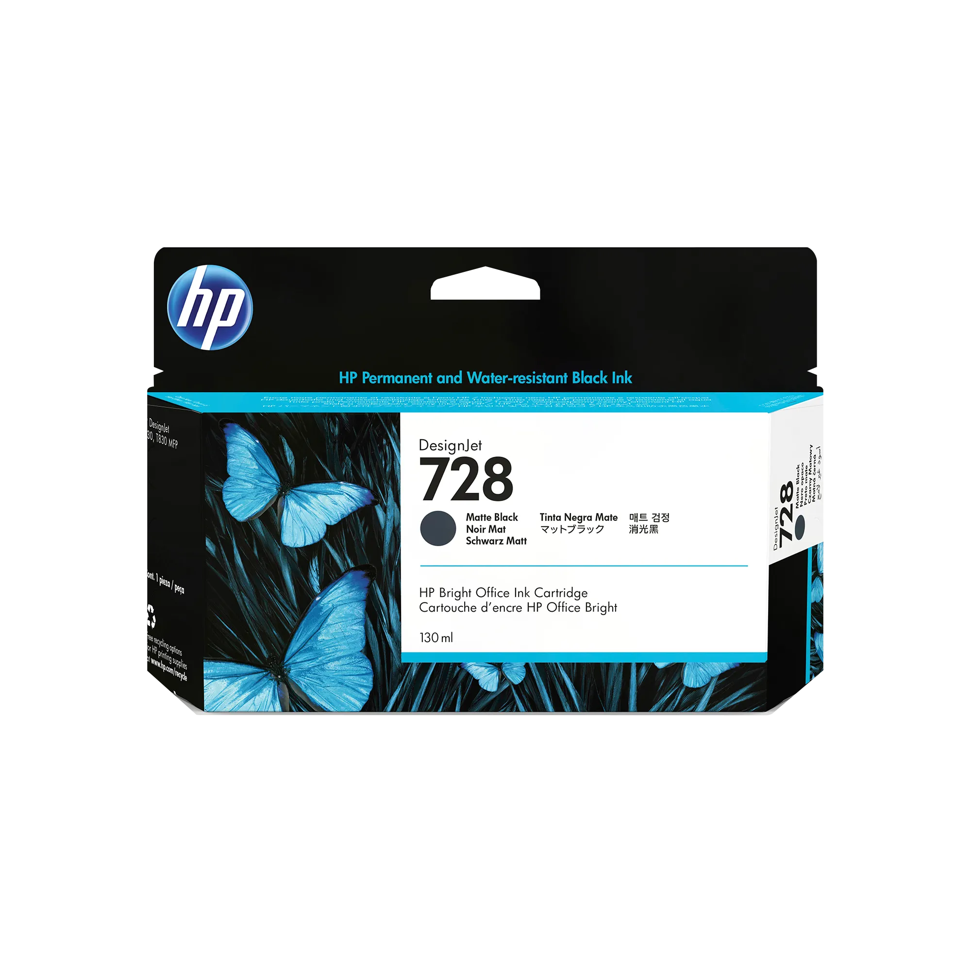 HP(Inc.) 728 インクカートリッジ ブラック69ml F9J64A HP(Inc.) 728
