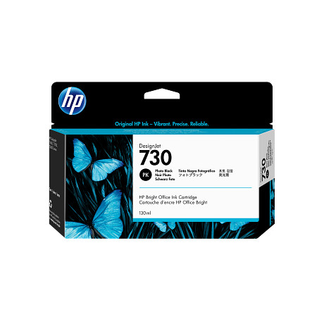 HP 730 P2V67A 130 ml fotófekete tintapatron eredeti T1700