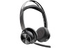 HP 9T9J4AA Poly Voyager Focus 2 Microsoft Teams Certified USB-C-C Headset +USB-C/A Adapter