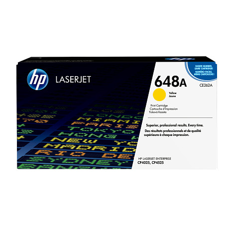 HP 648A CE262A sárga toner / festékkazetta Color Laserjet CP4025 CP4525 nyomtatókhoz (11000 old.)