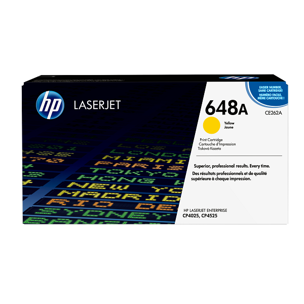 HP LaserJet 648A Yellow Print Cartridge