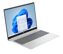 HP OmniBook 5 Laptop 16, Windows 11 Home, 16", 8GB RAM, 512GB SSD, 2K, Glacier silver
