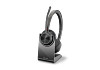 HP 77Z32AA Poly Voyager 4320-M headset Microsoft Teams-tanúsítvánnyal + BT700 hardverkulcs + töltőállvány