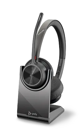 Poly Voyager 4320-M Microsoft Teams Certified Headset +BT700 dongle +Charging Stand