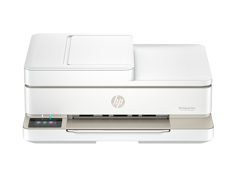 HP DeskJet Plus IA 6500 Portobello Catalog WhiteBG Front מדפסת משולבת אלחוטית DeskJet Plus Ink Advantage 6575 All-in-One מבית HP