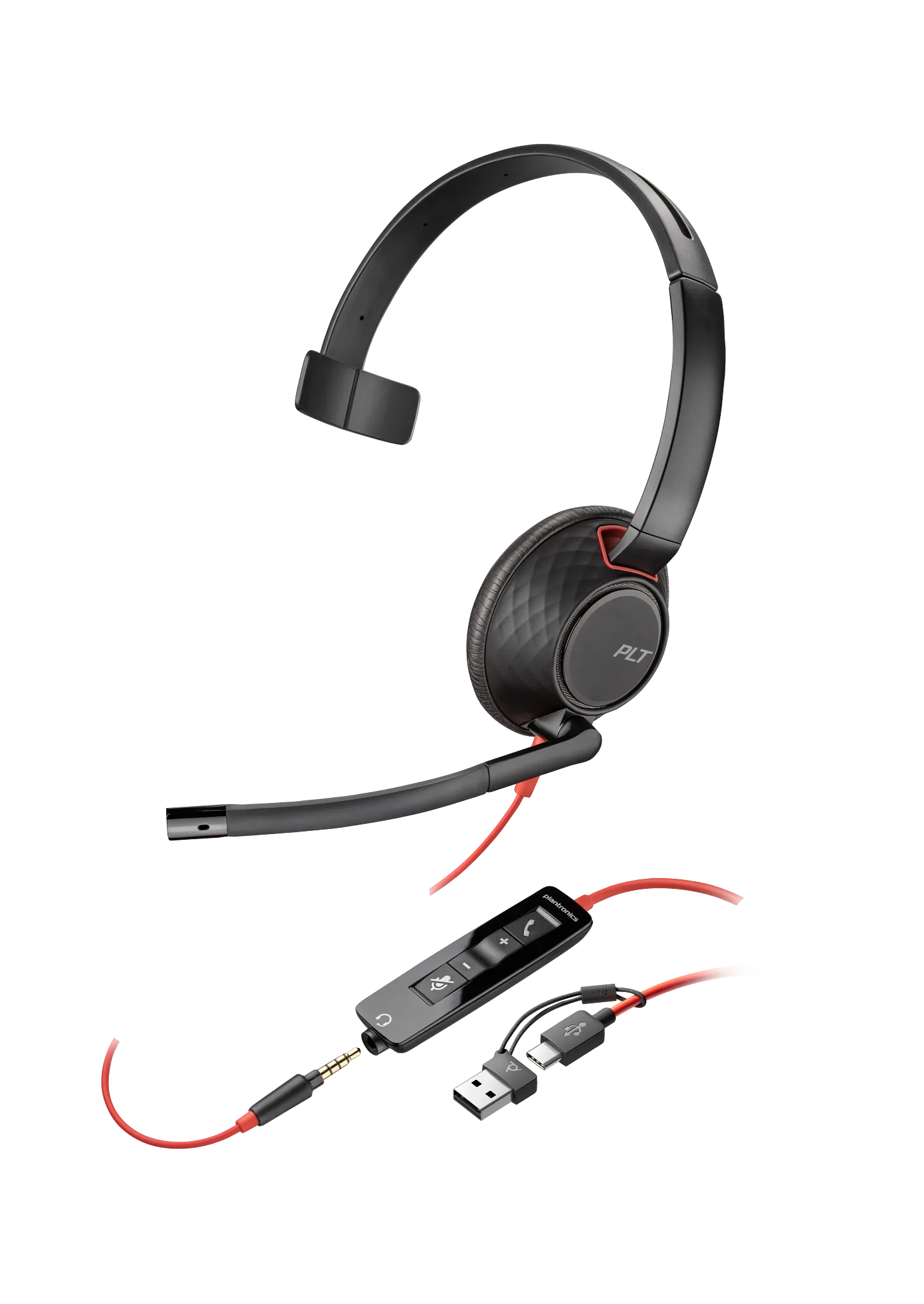 thumbnail image 2 of Wired Earbuds With Mic – 3.5mm Jack & USB-C, In-Ear Noise Isolating Headphones 2 of 6