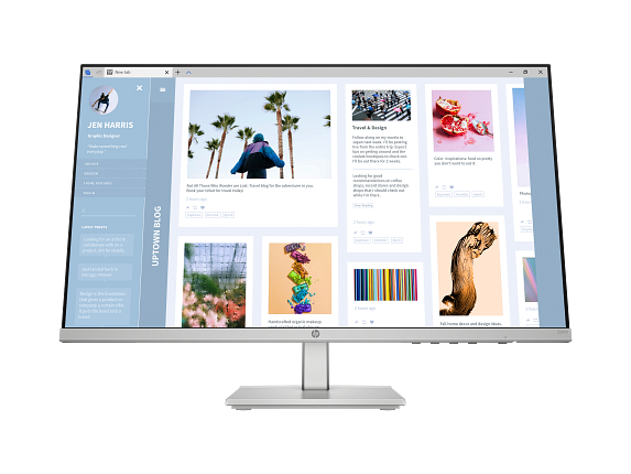 HP Series 5 23.8 inch FHD Height Adjust Monitor - 524sh