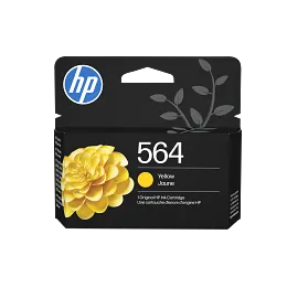 HP 564 Yellow Original Ink Cartridge, CB320WN#140
