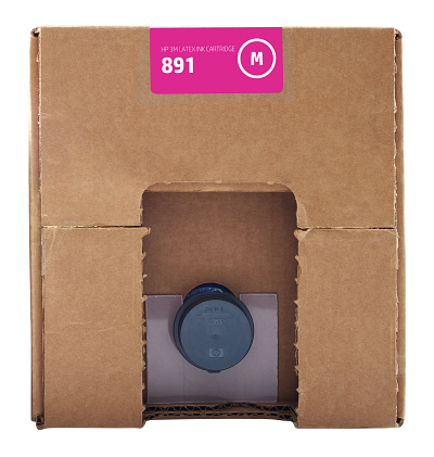 HP 3M 891 10-liter Magenta Latex Ink Cartridge