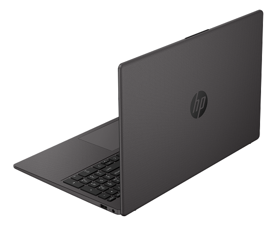 HP 250 G10 15 Inch Notebook PC DF DarkAsh FPR Catalog WhiteBG RearLeft