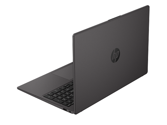 HP 250 G10 15 Inch Notebook PC DF DarkAsh FPR Catalog WhiteBG RearLeft