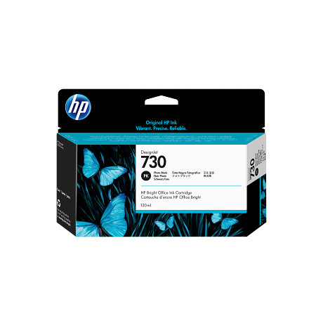 HP 730 P2V67A 130 ml fotófekete tintapatron eredeti T1700
