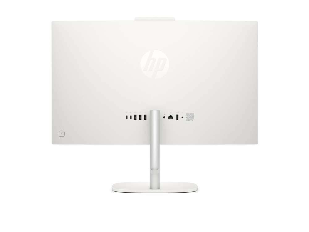 HP ProOne 240 G10 arka USB Type-C, USB Type-A, HDMI ve RJ-45 bağlantı noktaları