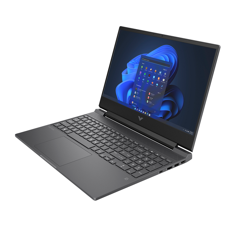 22C2 - Intel Victus by HP 15.6 inch Gaming Laptop PC MicaSilver FrontLeft