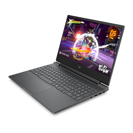 HP Victus 15-fa2008nh B98MVEA 15.6" CI7/13620H 16GB 512GB RTX 3050 6GB FreeDOS ezüst Gaming Laptop / Notebook