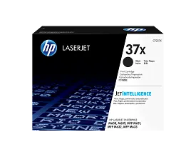 HP 37X High Yield Black Original LaserJet Toner Cartridge, CF237X