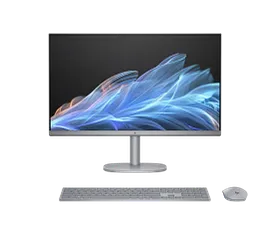HP OmniStudio X All-in-One 27-cs0055t Desktop PC, Windows 11 Home, 27", Intel® Core™ Ultra 5, 16GB RAM, 512GB SSD, FHD, Meteor silver