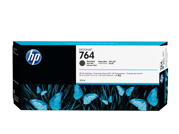 Hewlett Packard C1Q16A Matte Black Original Ink Cartridge for 764 C1Q16A
