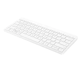 HP 350 WHT Compact Multi-Device Keyboard