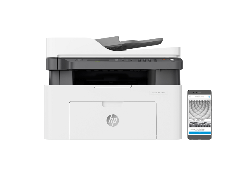 HP Laser MFP 137fnw, Front