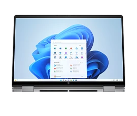 HP Envy x360 2-in-1 Laptop 14-fc0097nr 14", Touch screen, Windows 11 Home, Intel® Core™ Ultra 7, 16GB RAM, 1TB SSD, 3K, Meteor silver