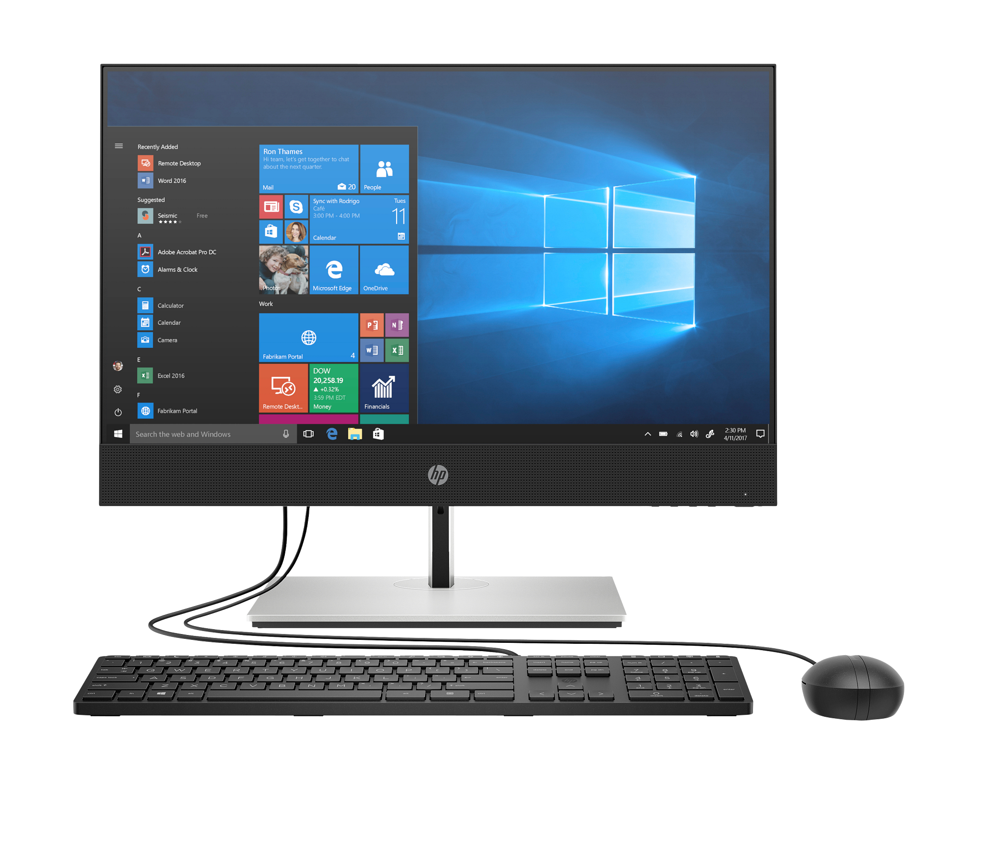 XY2469 最新Win11Pro HP ProOne 600 G4 Non-Touch AIO 21.5Inch i3
