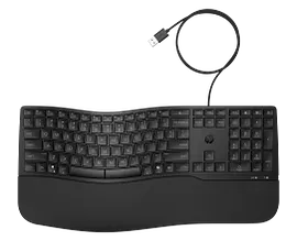 HP 485 Comfort Wired Keyboard for business