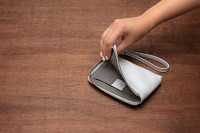 HP Sprocket Gray Wallet Case