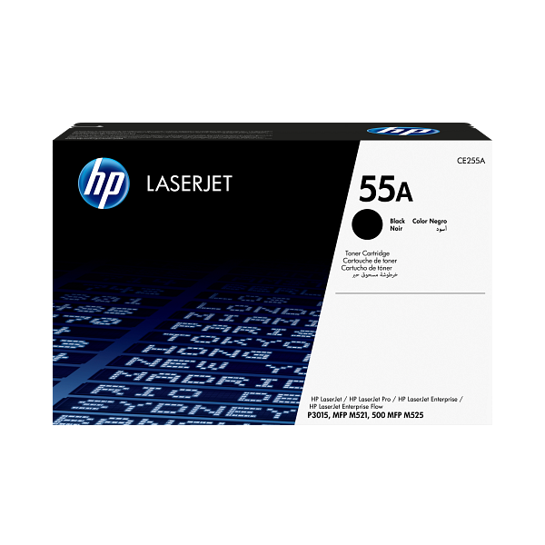 HP 55A Black Toner Cartridge CE255A CE255-00903h EMEA