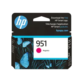 HP 951 Magenta Original Ink Cartridge, CN051AN#140