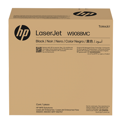 HP W9088MC Black Managed LaserJet Toner Cartridge