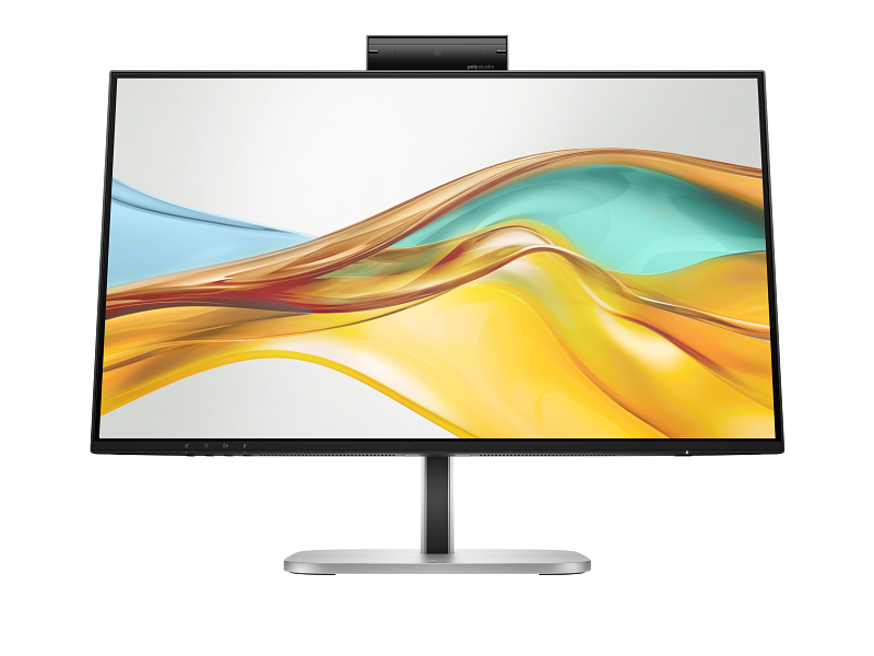 HP-Series-5-Pro-23.8inch-FHD-USB-C-Conferencing-Monitor-524pm-Jetblack-Catalog-ScrnSH-WhiteBG-Front