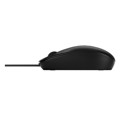 HP 128 Laser Wired Mouse - Left profile