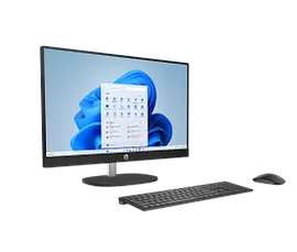 HP All-in-One Desktop Next Gen AI 24-ct2055m PC, Windows 11 Home, 23.8", AMD Ryzen™ AI 5, 16GB RAM, 512GB SSD, FHD, Shell white