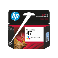 HP 47 Tri-color Original Cartridge