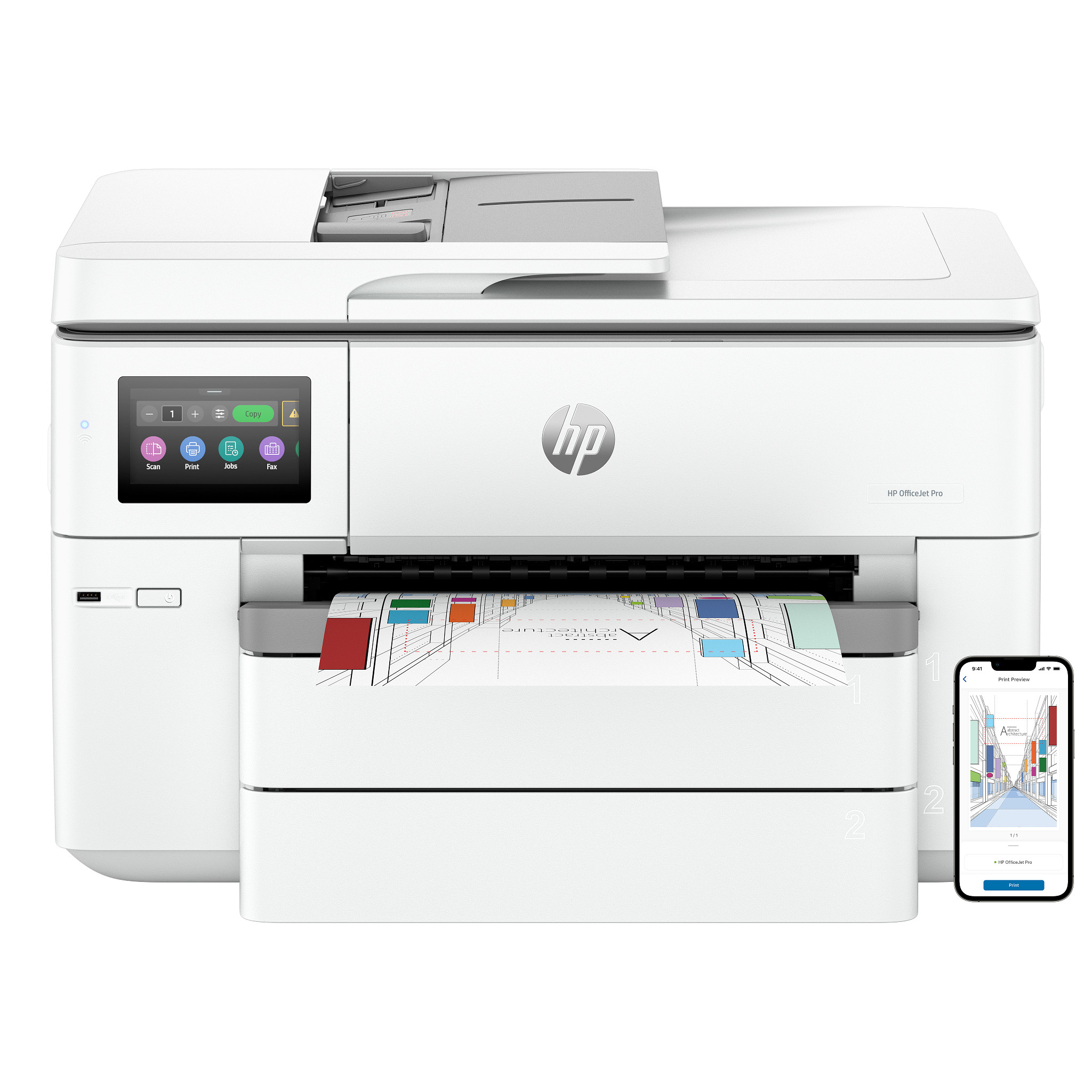HP A3インクジェット複合機 プリンタ OfficeJet Pro 9730 HP OfficeJet Pro 9730（537P5B#ABJ）プリンター製品詳細・スペック